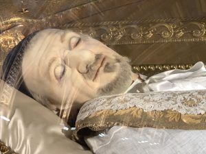 preserved body of saints